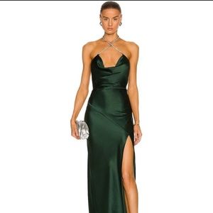 Nicholas Amelia Dress in Green